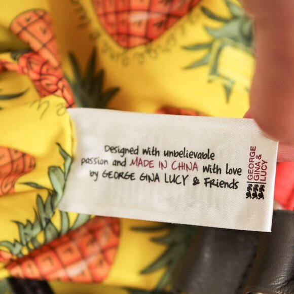 George Gina & Lucy - Lucy Tote - Bright Orange Strap - NWT (Small Call outs) - Picture 8 of 13